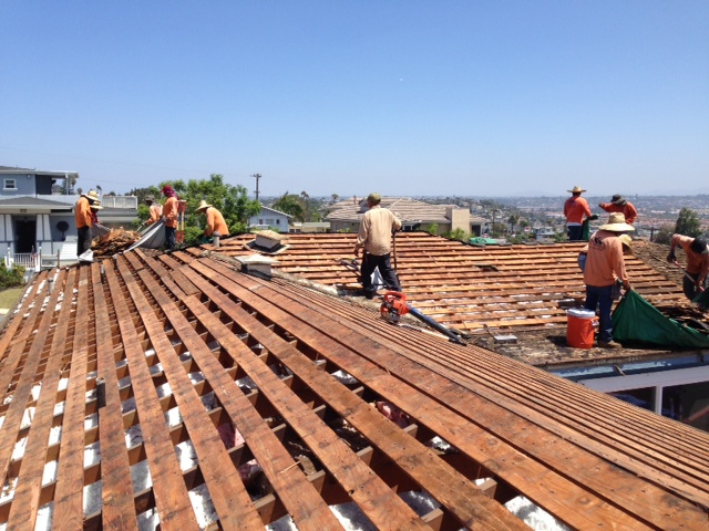 asphalt shingle roof closeup